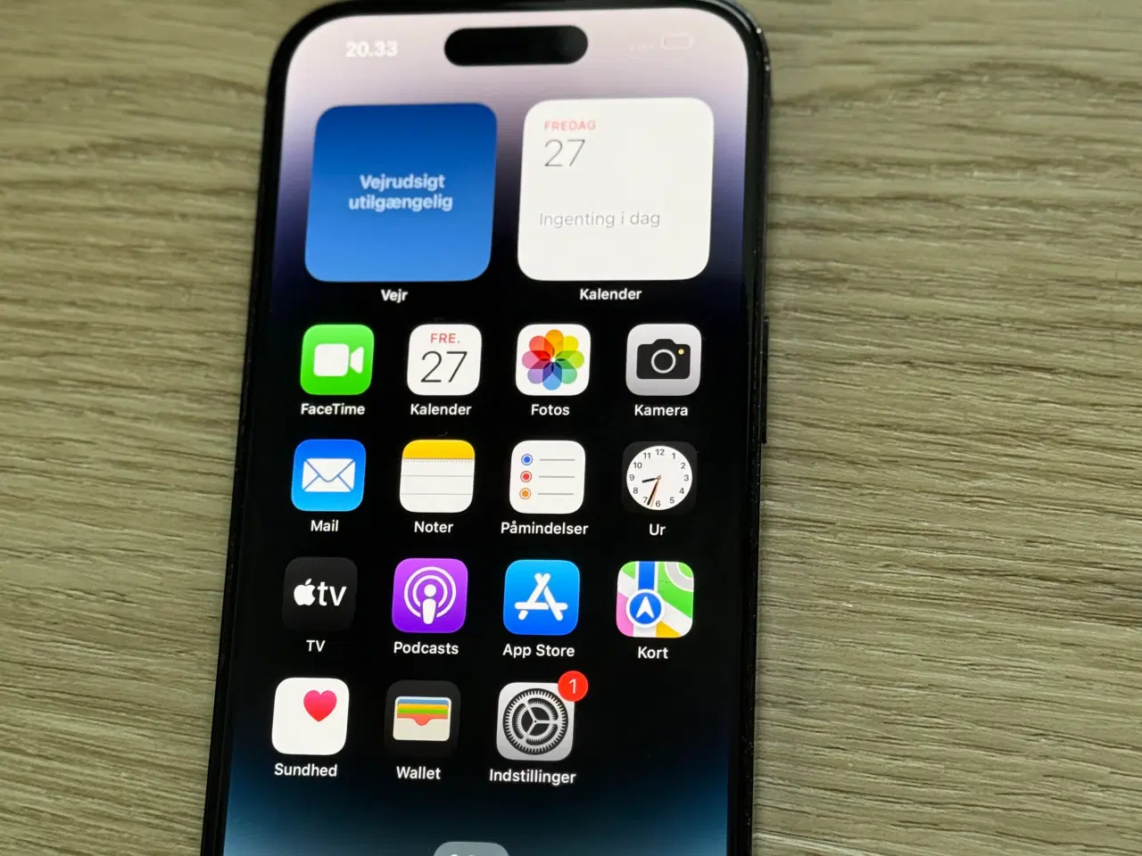 Billede 3 - 📱 iPhone 14 Pro – 128 GB – Sort