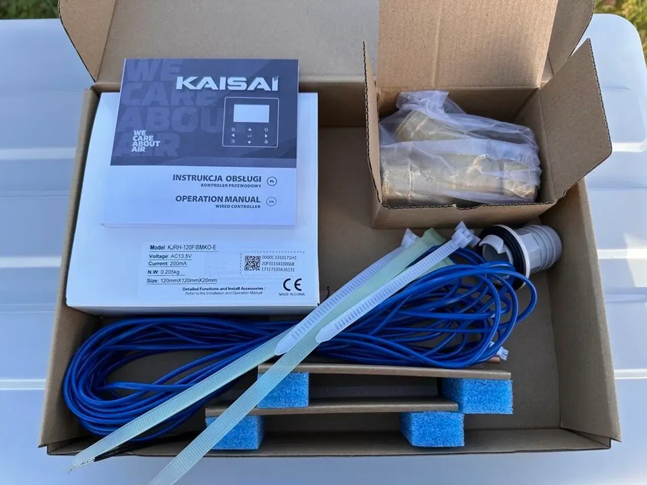 Billede 7 - Fabriksny 8 KW luft til vand varmepumpe KAISAI KHC-08RY3-B