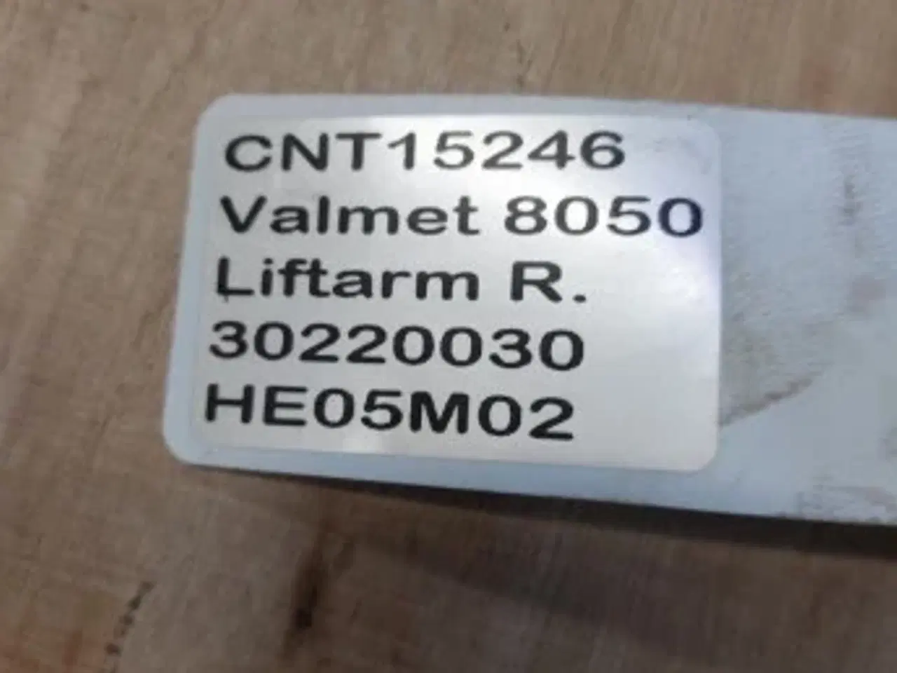 Billede 17 - Valmet 8050 Liftarm R. 30220030