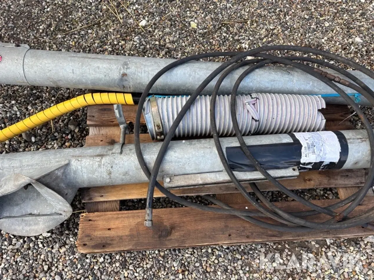 Billede 8 - Kornsnegl JE-MA T31 til vogn – hydraulisk med elektrisk start/stop