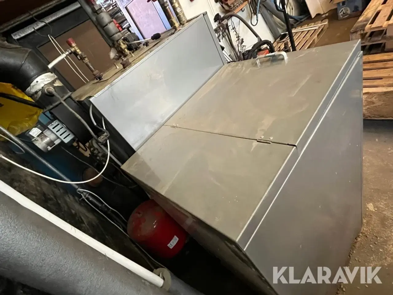 Billede 4 - Pillefyr Vølund Pellux 200E med 300 Liter magasin