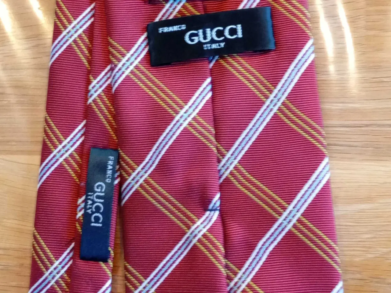 Billede 5 - Slips rød/bordeaux 