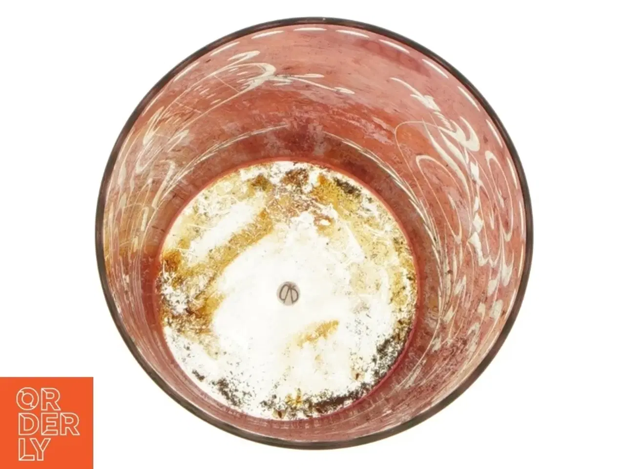Billede 3 - Dekorativ glasvase (str. 16x7,5 cm)