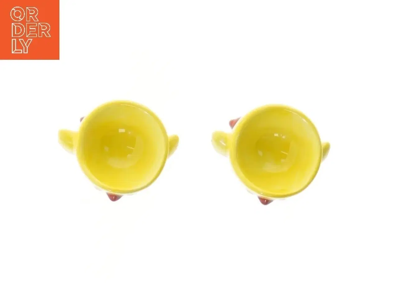 Billede 2 - Nye Keramiske påske æggebægere (str. 2 stk 7 cm)