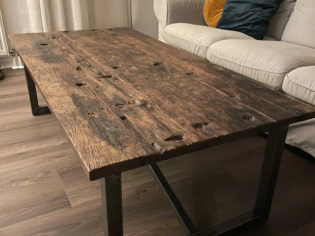 Billede 3 - ILVA sofabord i genbrugstræ.