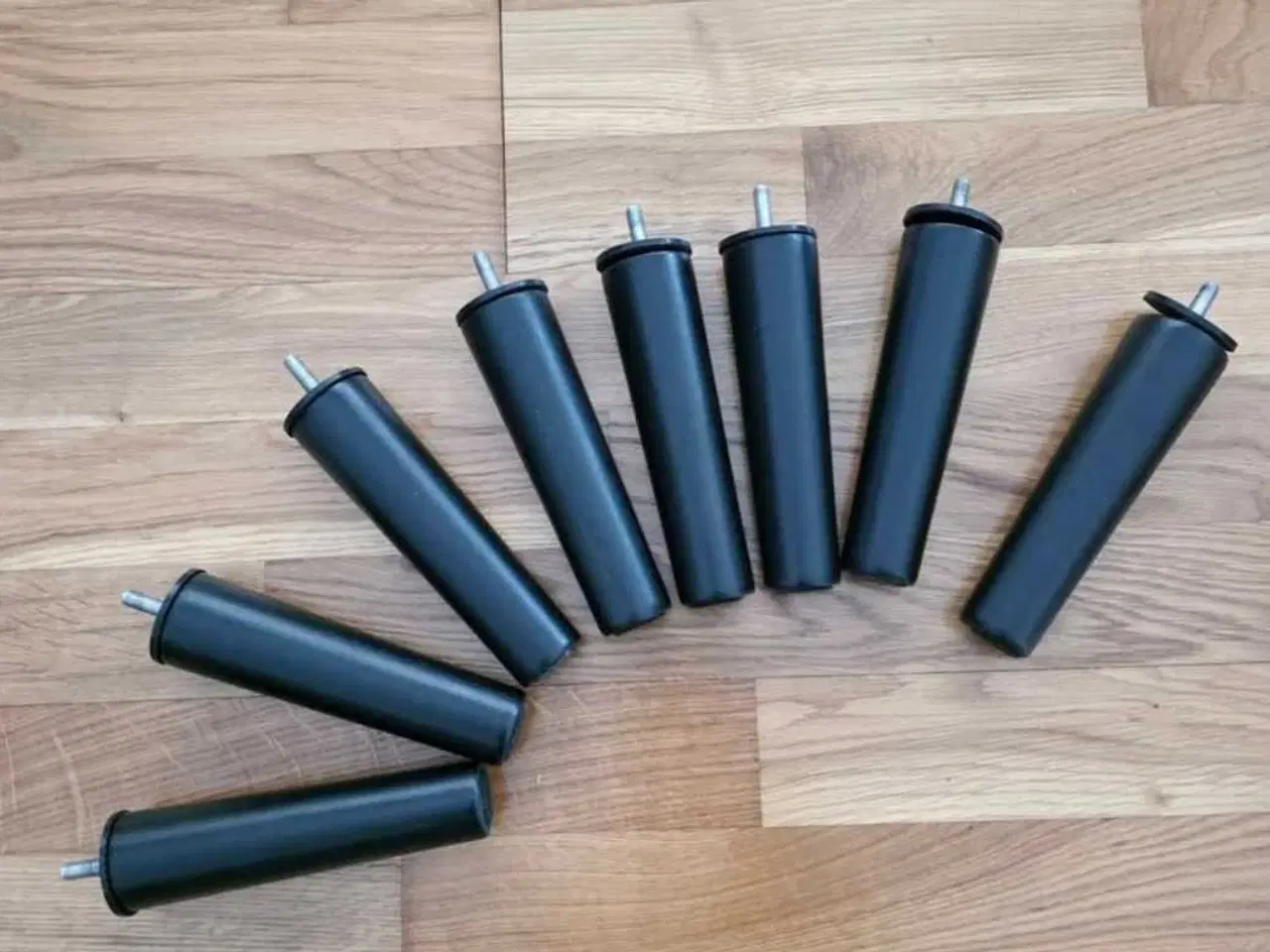 Billede 1 - 8 stk. møbelben 16 cm massiv træ