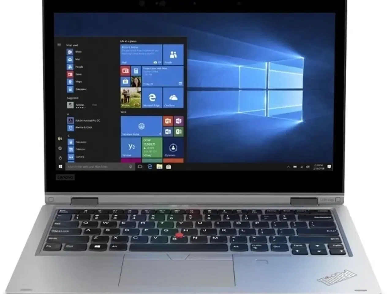 Billede 1 - Lenovo ThinkPad L390 Yoga 13" - Intel I5 8365U 1,6GHz 8GB 256GB NVMe Win11 Pro - Grade B