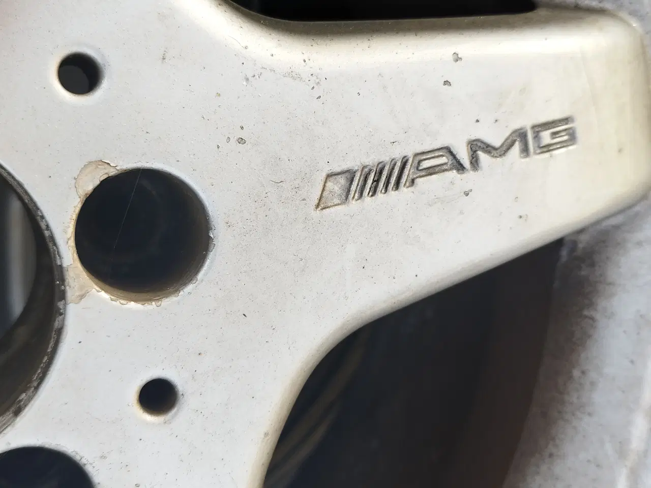 Billede 3 - Originale AMG alufælge med dæk