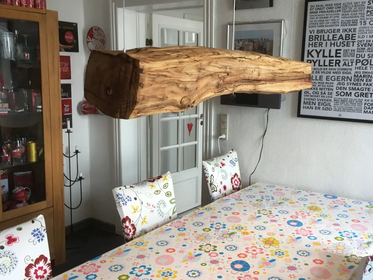 Billede 1 - Håndlavet spisebordslampe