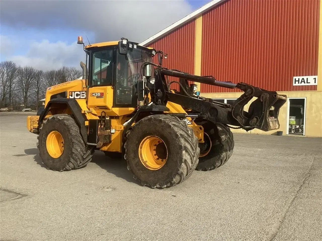 Billede 3 - JCB 435S Agri inkl vægt og centralsmøring