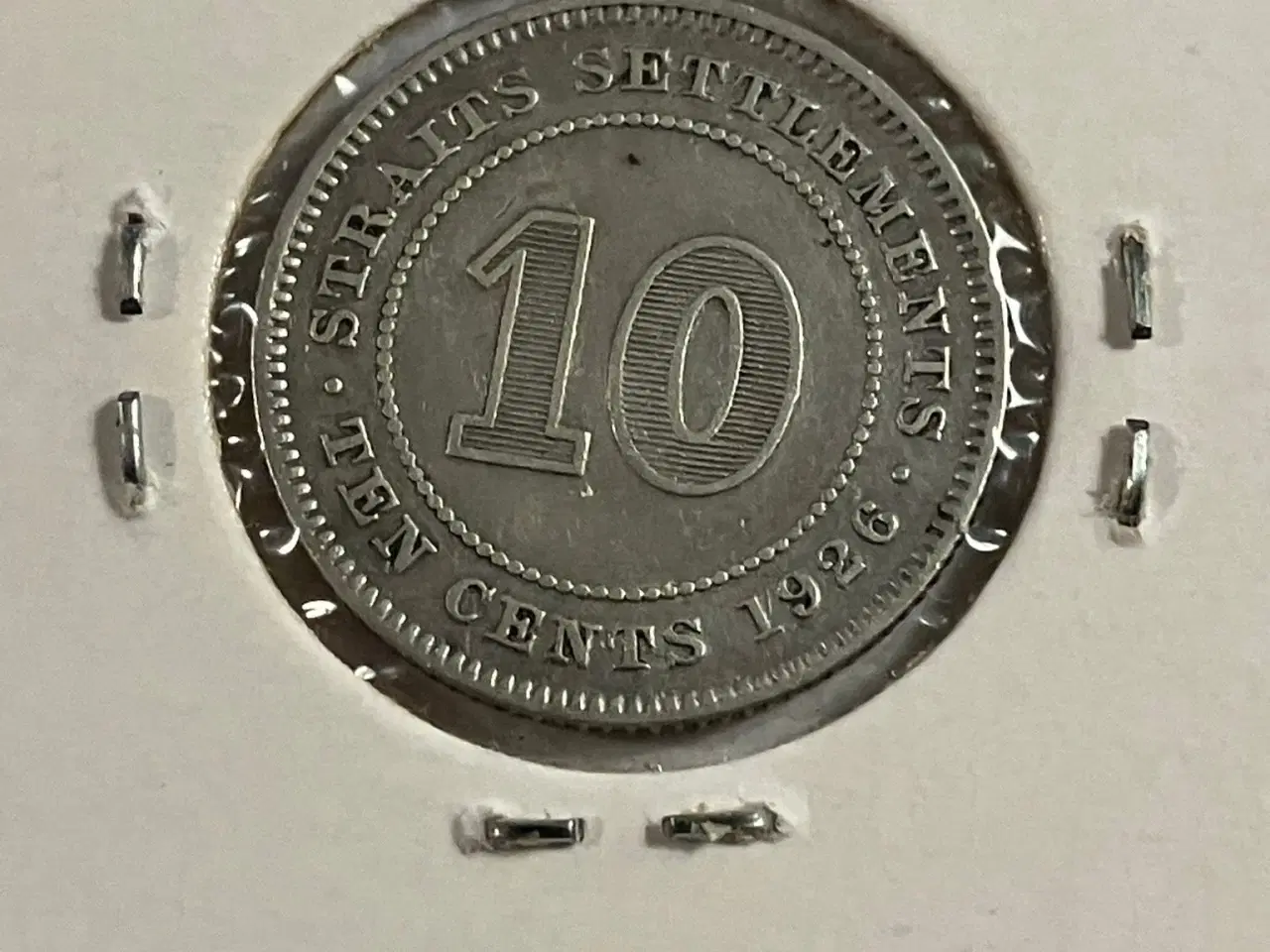 Billede 1 - 10 cent 1926 Straits Settlements