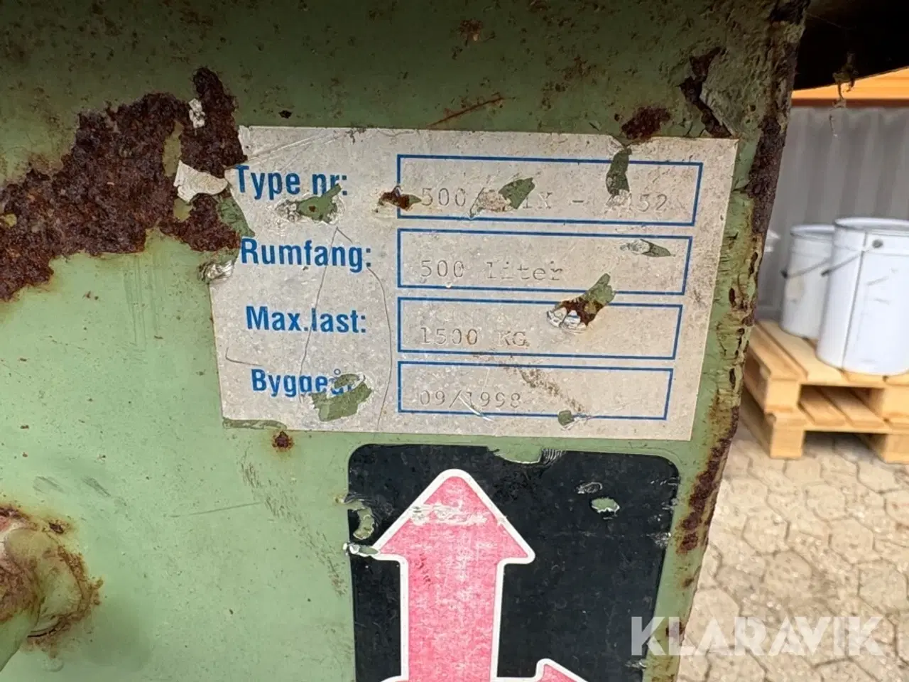 Billede 11 - Vippecontainer 500 liter