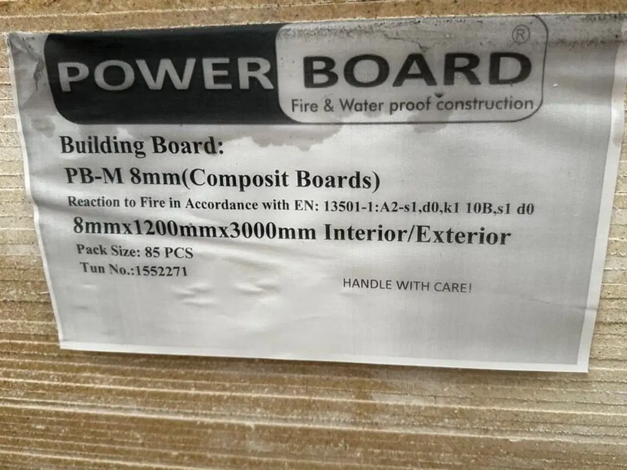 Billede 3 - Power Board plader - Til indvendig beklædening 