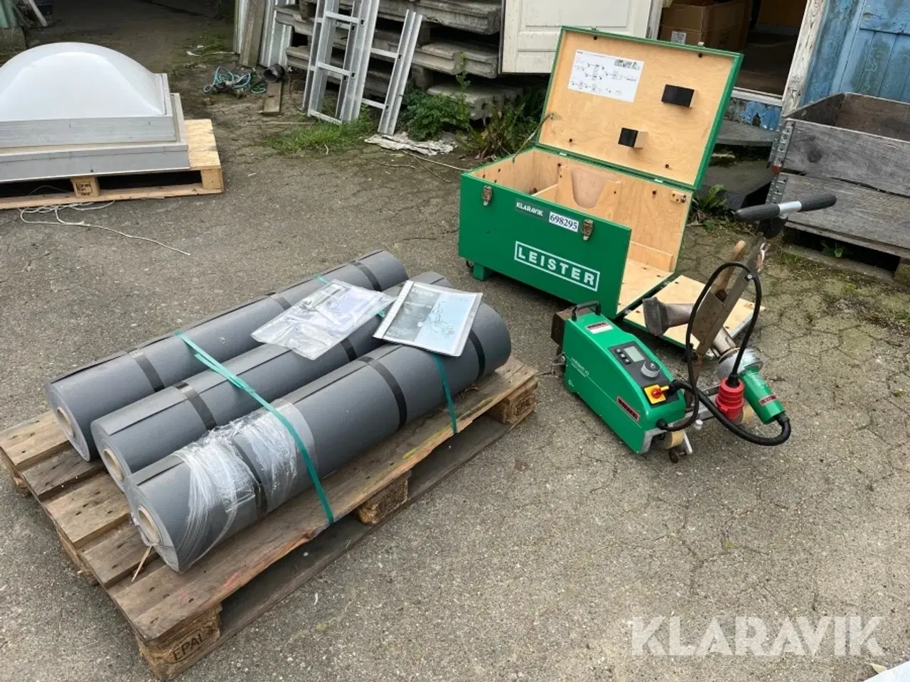 Billede 1 - Svejser Leister Varimat V2 til tagfolie