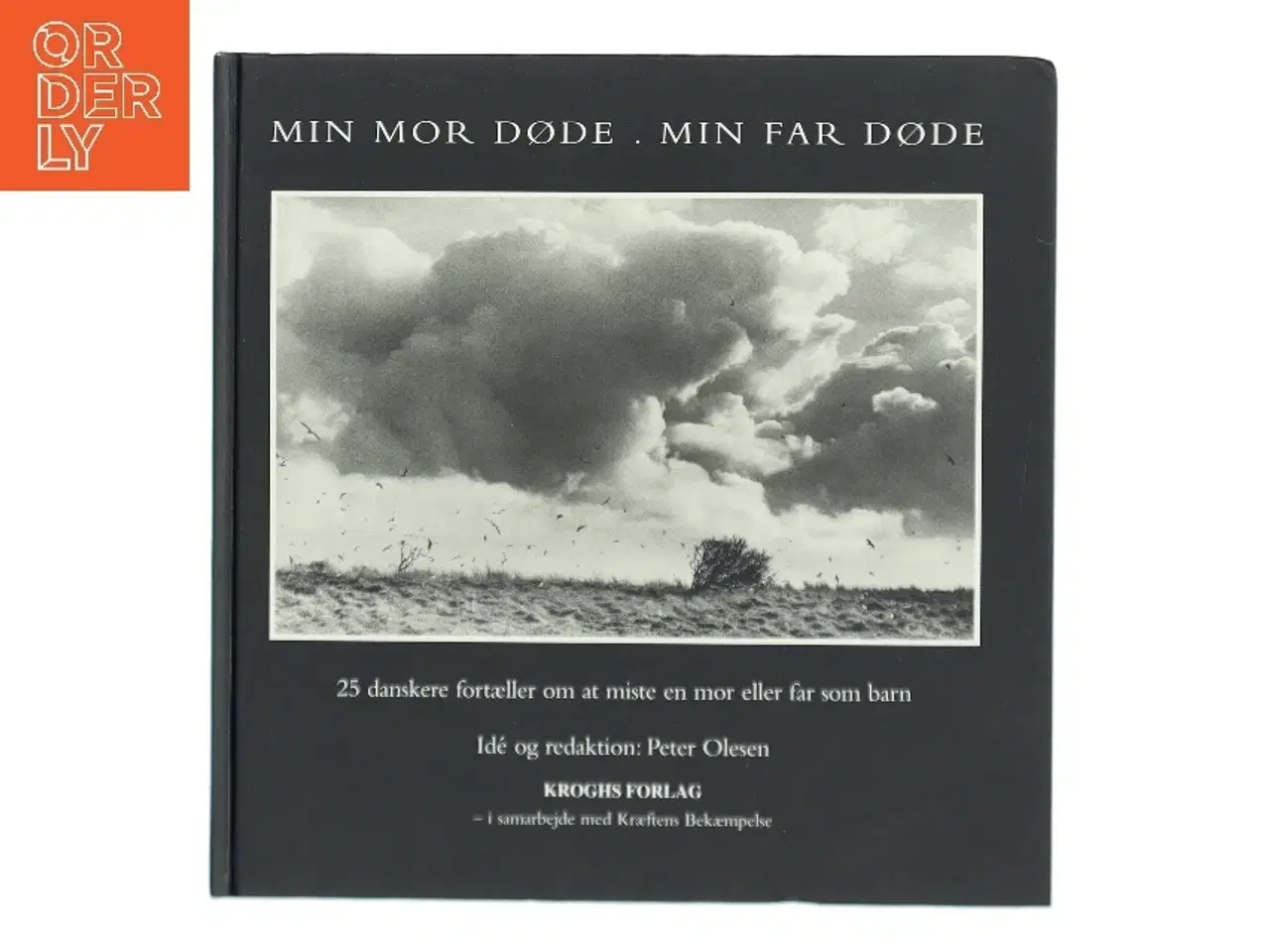 Billede 1 - Min mor døde - min far døde : 25 danskere fortæller om at miste en mor eller far som barn af Peter Olesen (f. 1946-01-28) (Bog)
