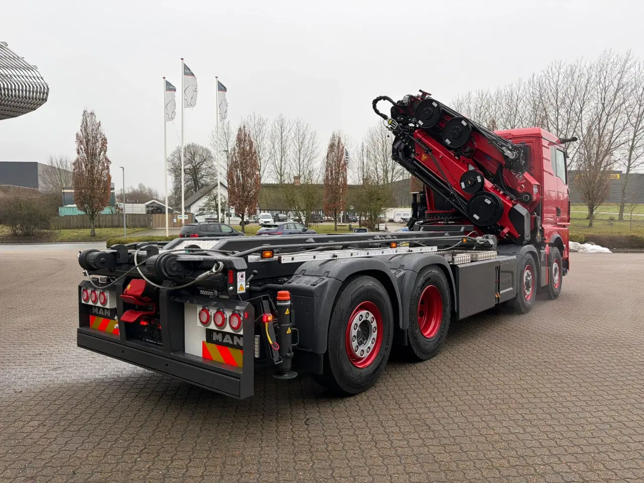 Billede 3 - MAN TGX 35.540 8X2H-6 BL CH, Hejs-kran