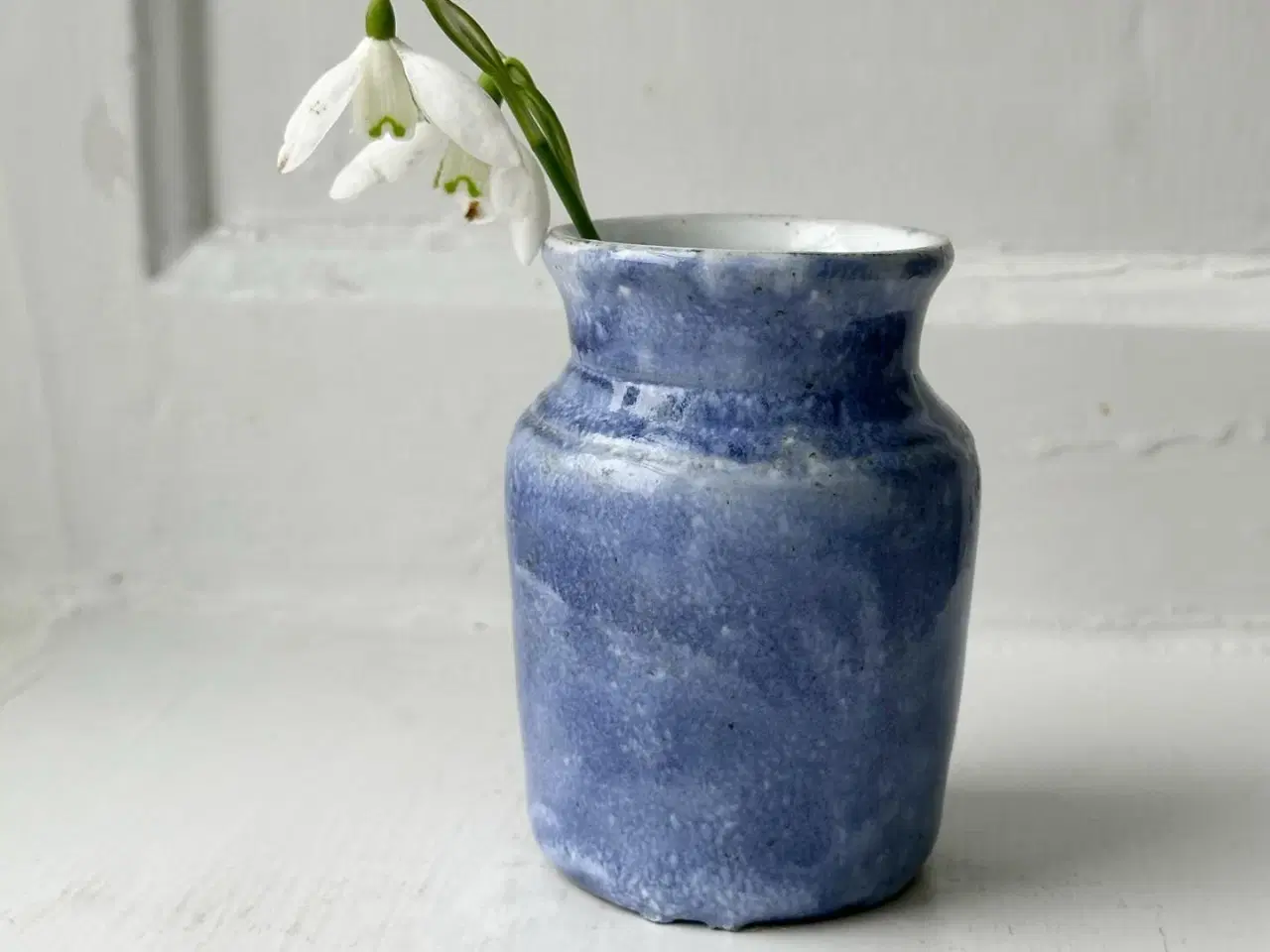Billede 2 - Minivase af keramik, blå, Uganda