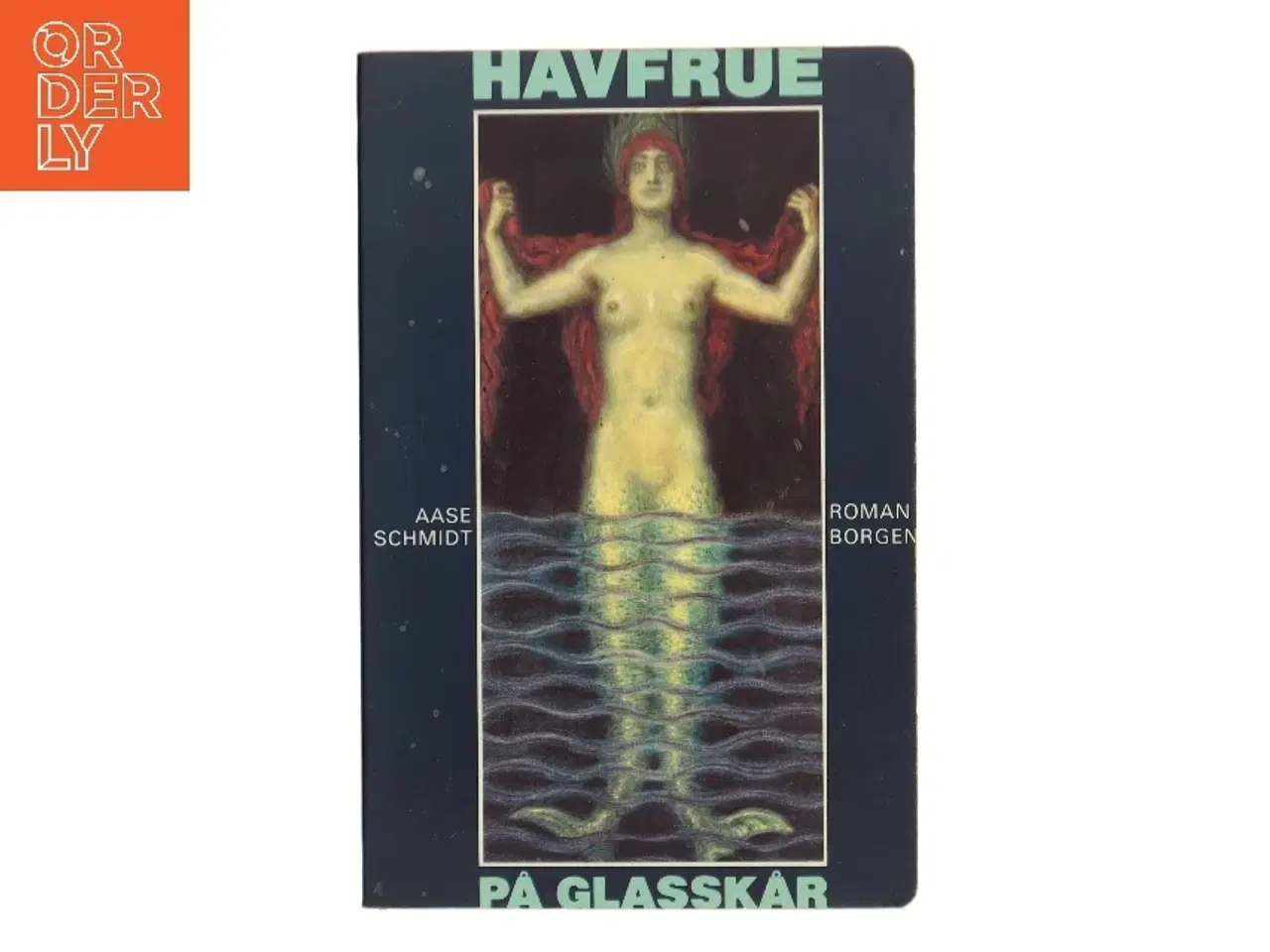 Billede 1 - Havfrue på glasskår af Aase Schmidt (Bog)