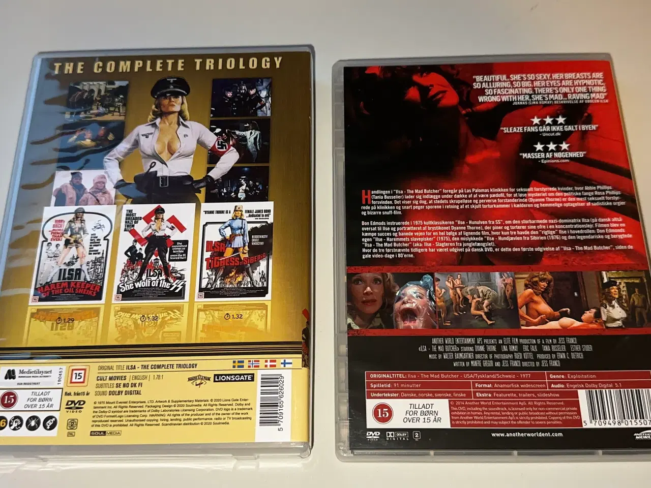 Billede 2 - ILSA Trilogy + the mad butcher. 