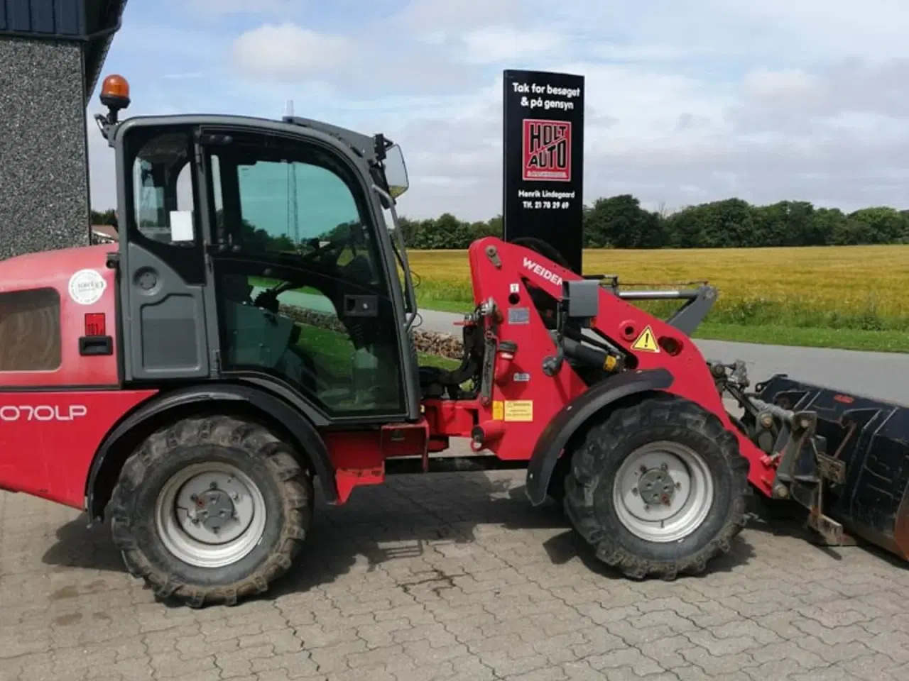 Billede 1 - Weidemann 2070 LP med kabine