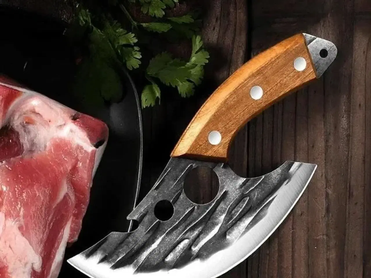 Billede 6 - 2 stk. Ergonomisk kødkniv