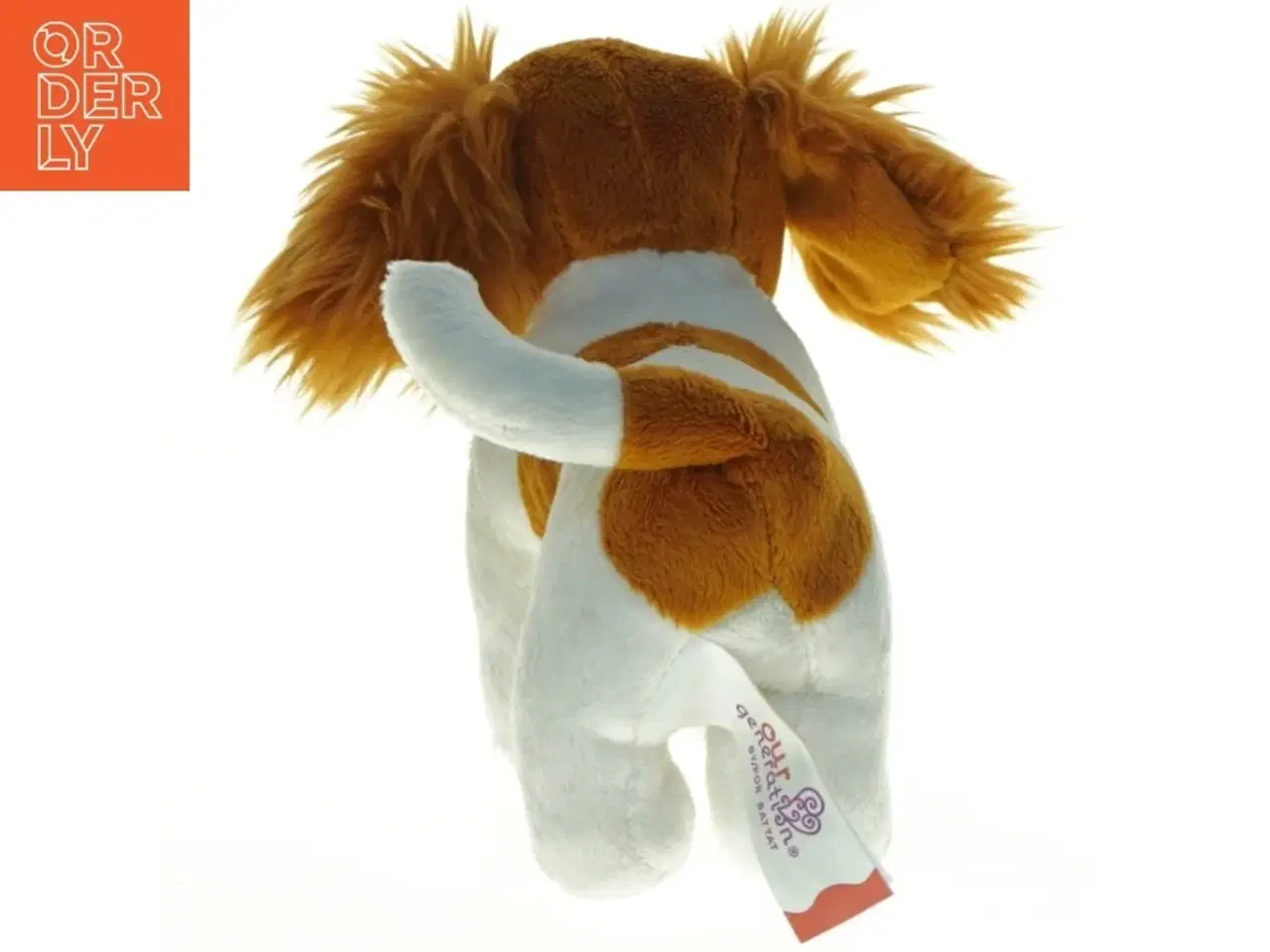 Billede 7 - Hvid og brun plysløve fra Our Generation (str. 18 x, 14 cm)