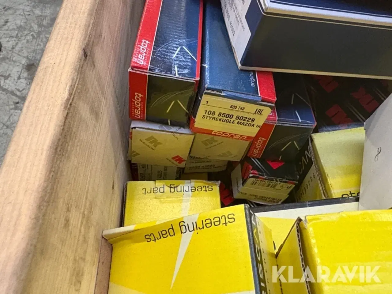 Billede 9 - Assoteret lot med fjedrebenslejre Triscan