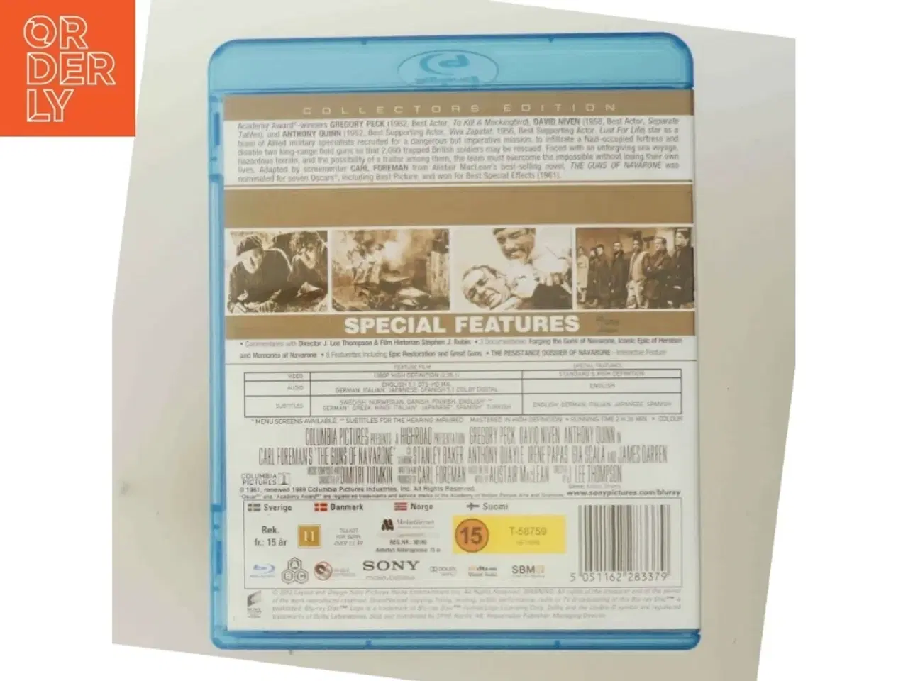 Billede 3 - The Guns of Navarone med Gregory Peck (DVD)