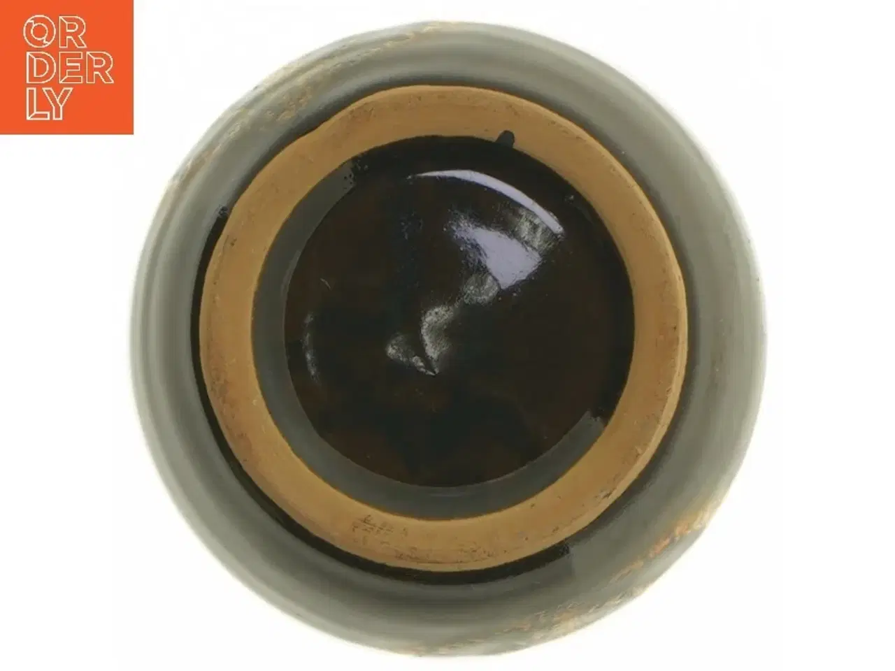 Billede 3 - Keramik krukke til evt. Marmelade med låg (str. 13 cm)