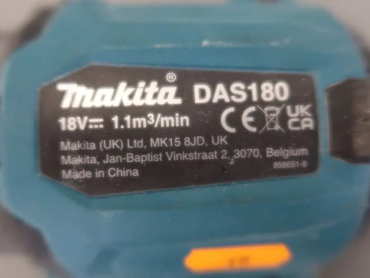Billede 3 - Støvblæser MAKITA DAS180