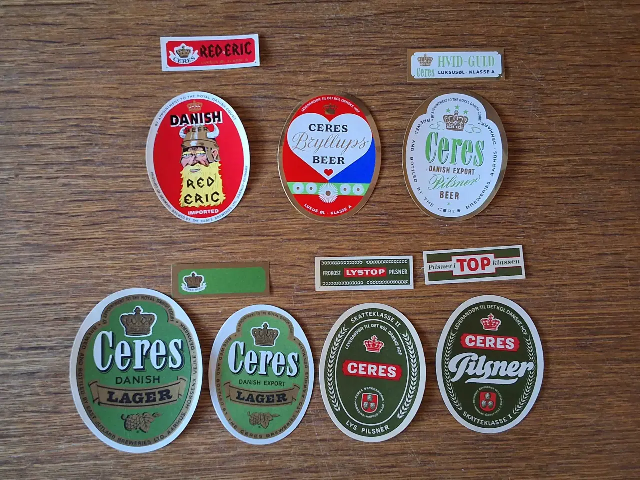 Billede 6 - 39 Etiketter fra CERES BRYGGERIER. 