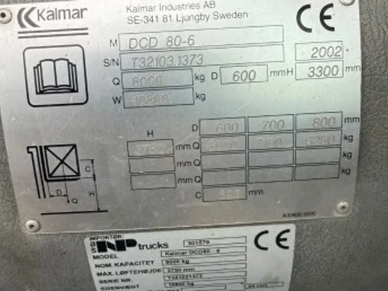 Billede 5 - Kalmar 8tons truck