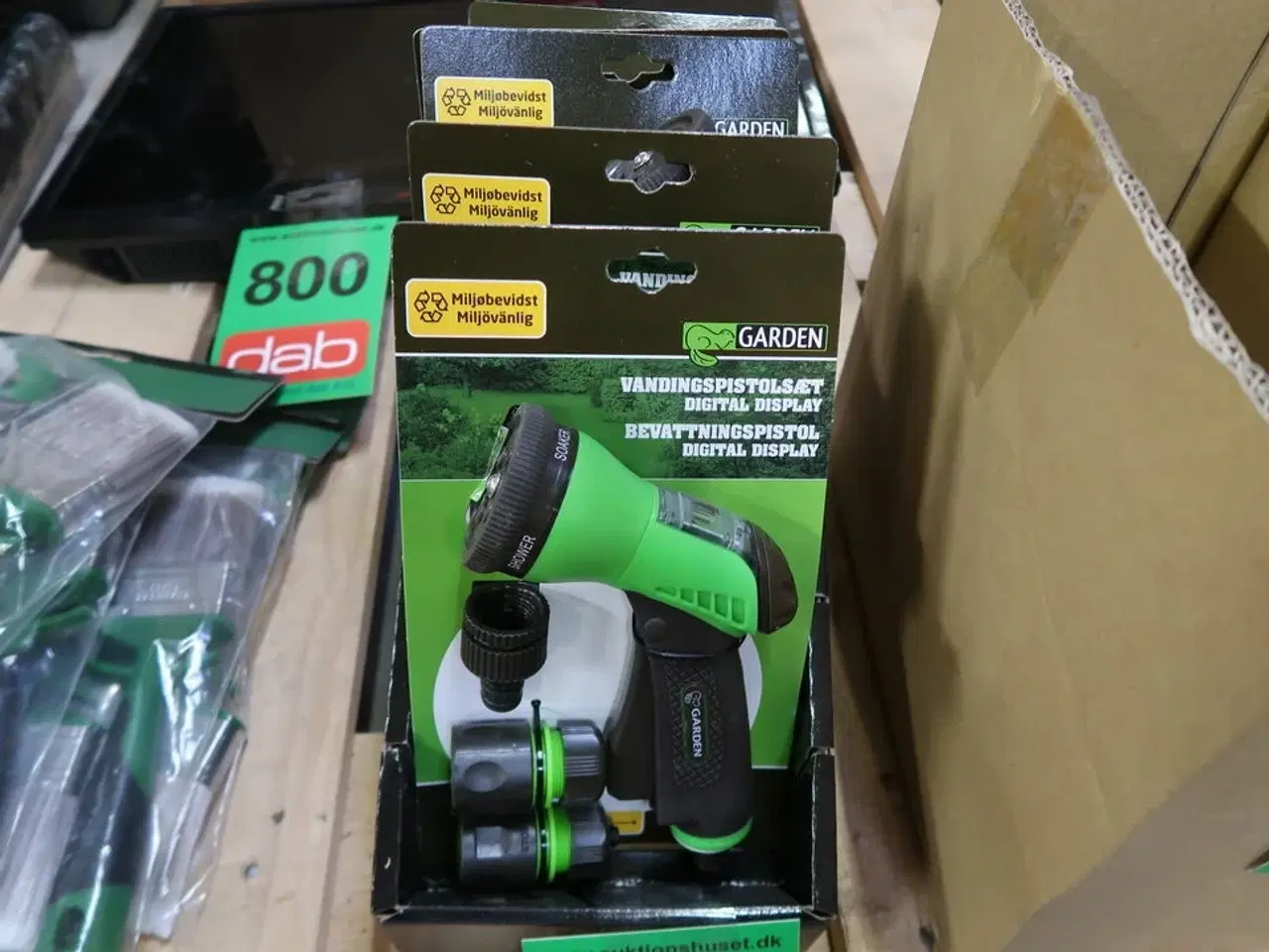 Billede 3 - 5 pk. Garden Vandingspistol sæt digital display