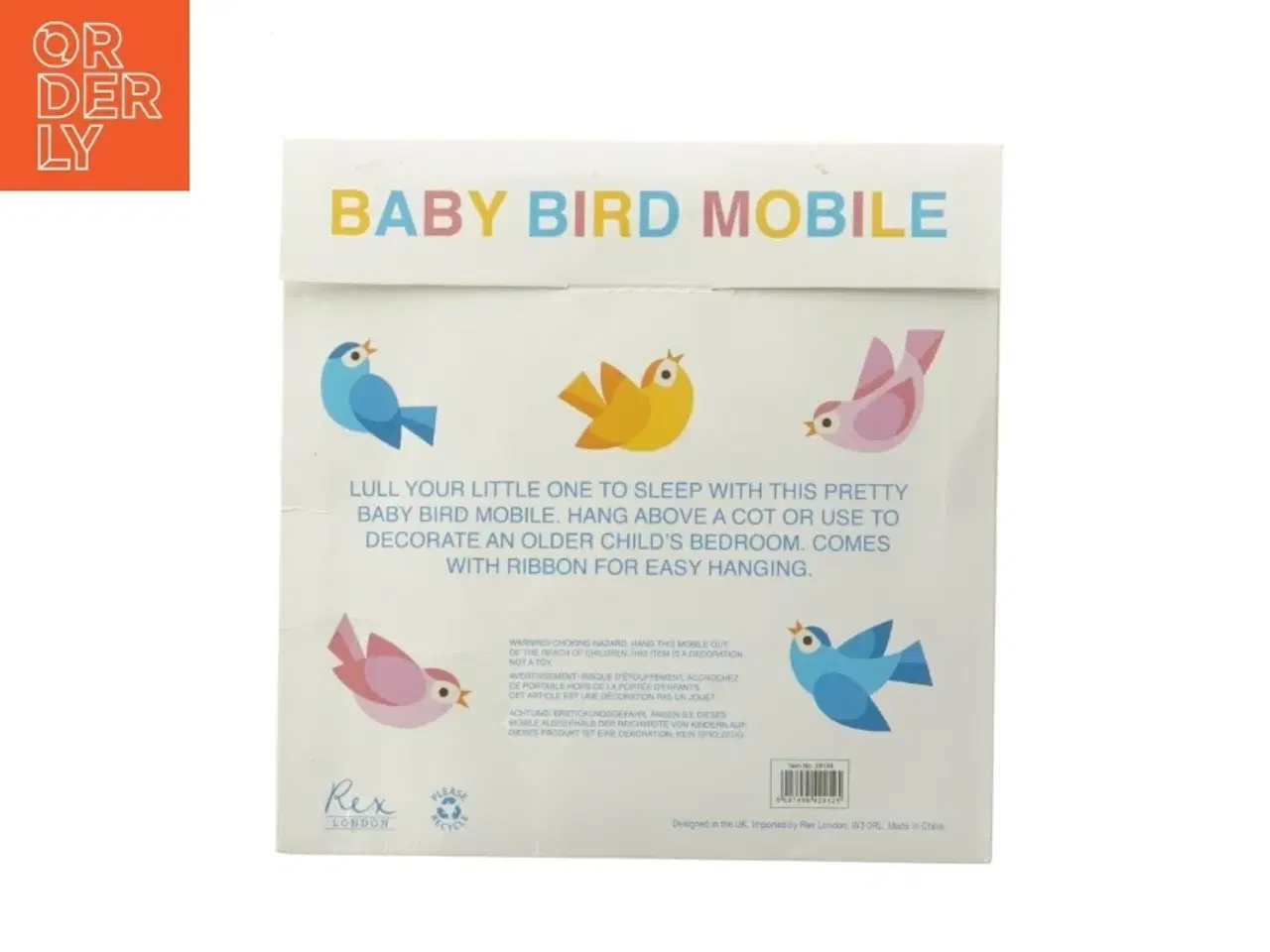 Billede 2 - Baby fugleuro fra Rex London