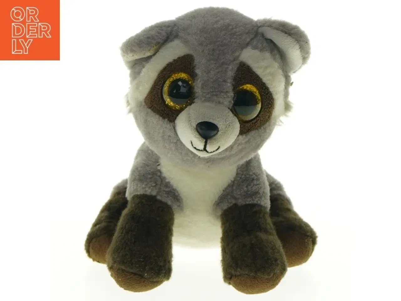 Billede 1 - Tøjdyr vaskebjørn (str. 18 cm)