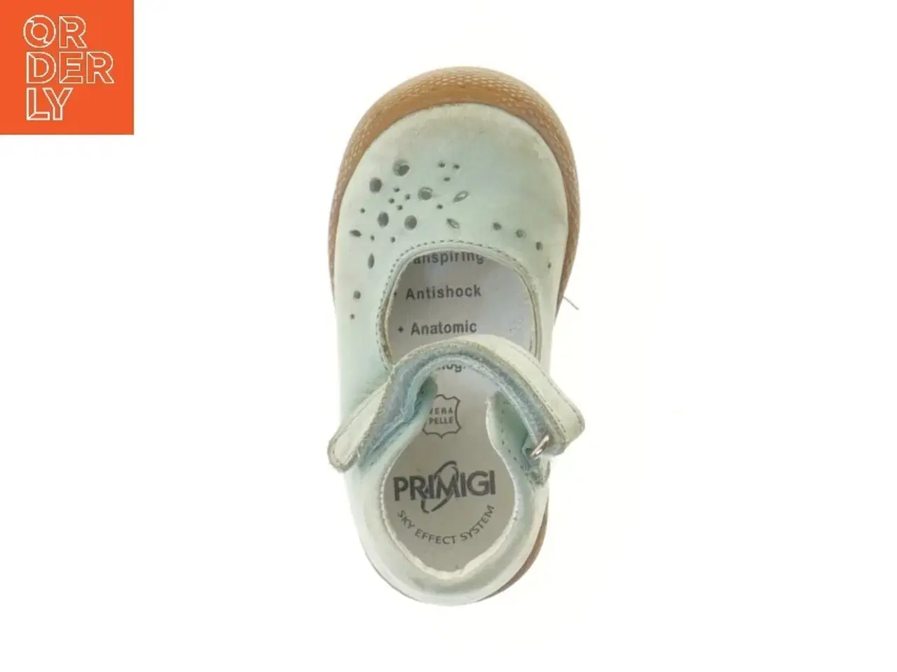 Billede 2 - Lyseblå barnesko med rem fra Primigi (str. 20 )