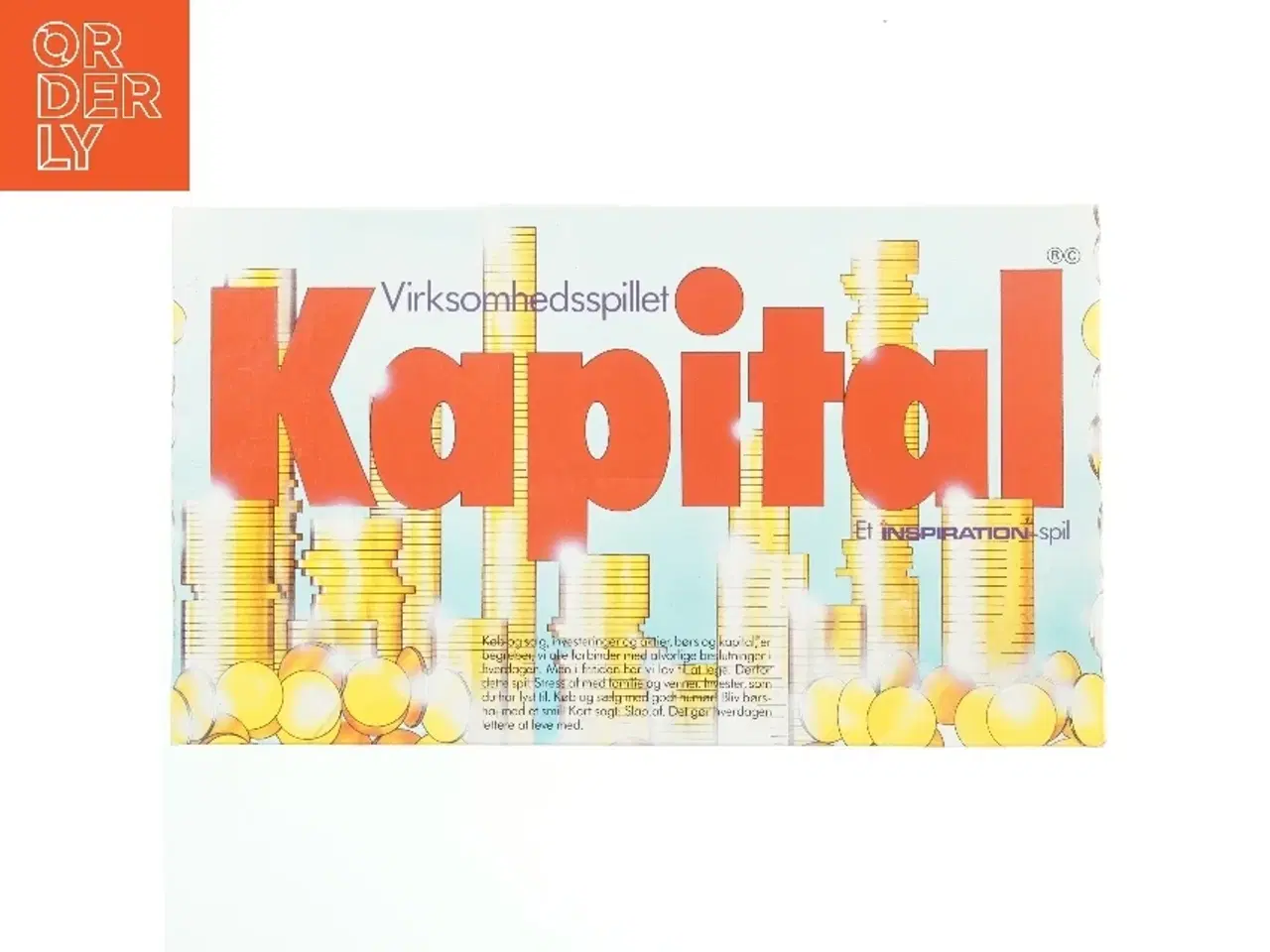 Billede 1 - Brætspil 'Kapital' (str. 40x24 cm)