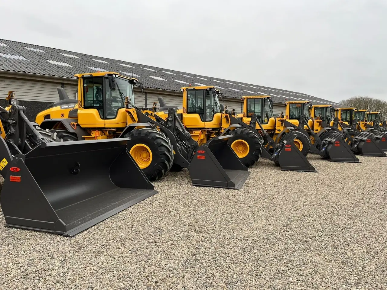 Billede 19 - Volvo L90H H2 fabriksny Dansk maskine med masser af udstyr, blan.Co-Pilot & med brede 650/65R25 hjul