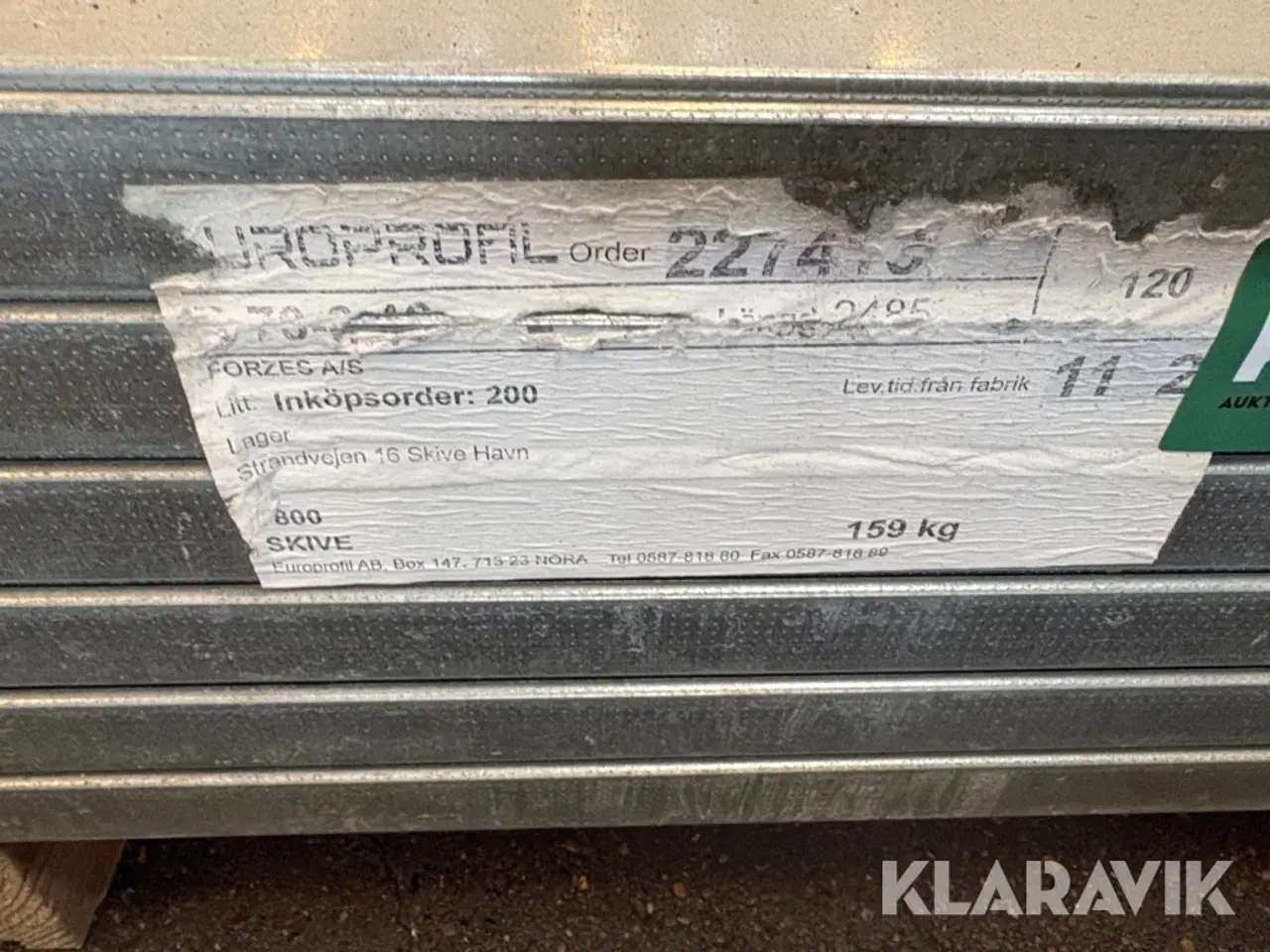 Billede 5 - Teleskopskinner Knauf Mr Stolpe M/asym. Flanger - 120 styks