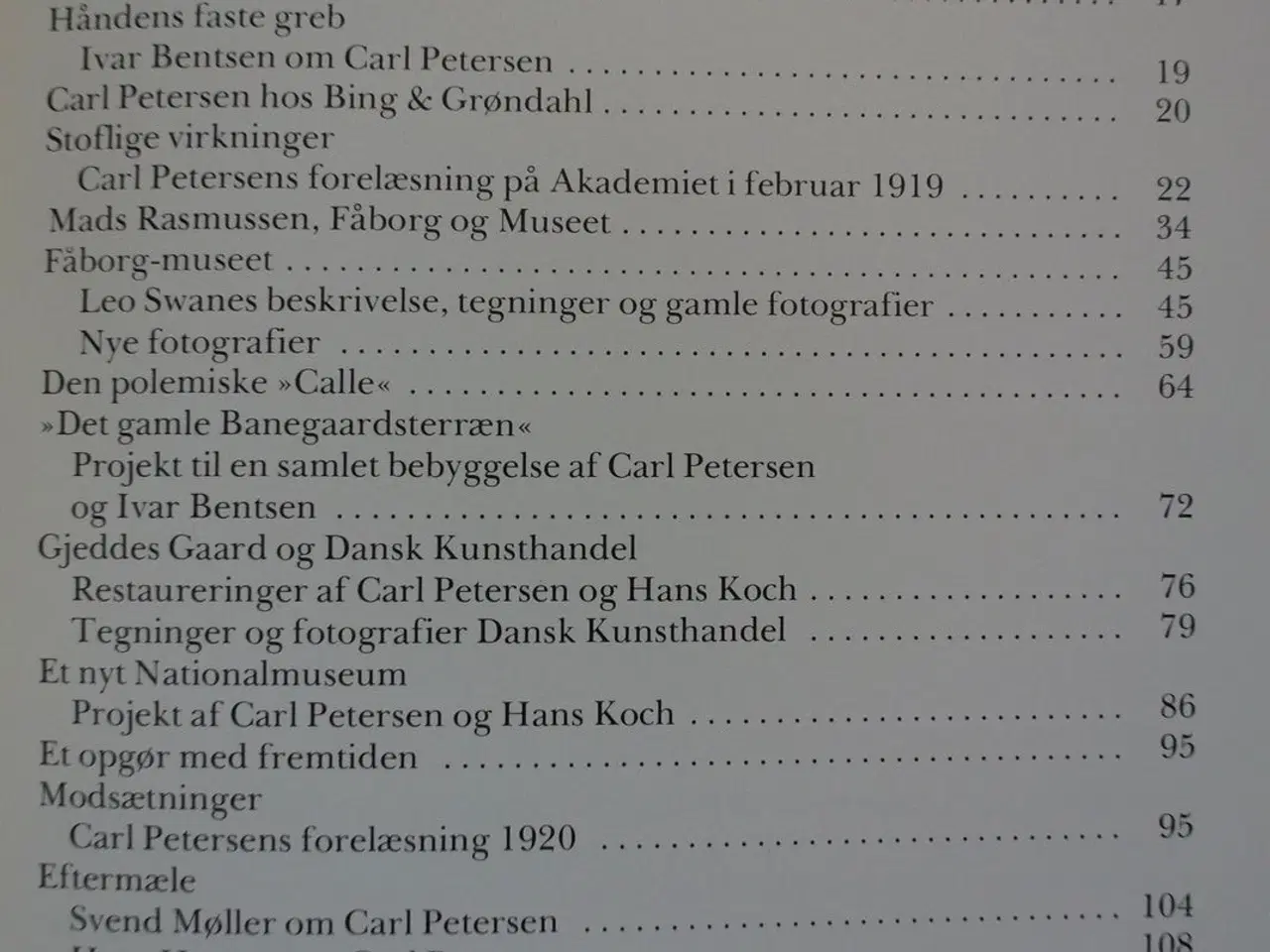 Billede 2 - arkitekten carl petersen, af hakon stephensen, emn