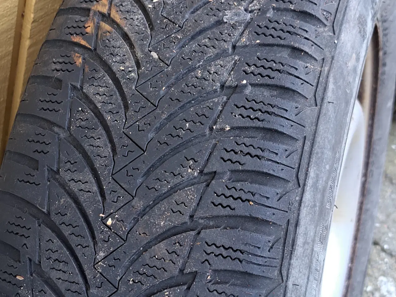 Billede 3 - Stål fælge med dæk 16 tommer vinter dæk 