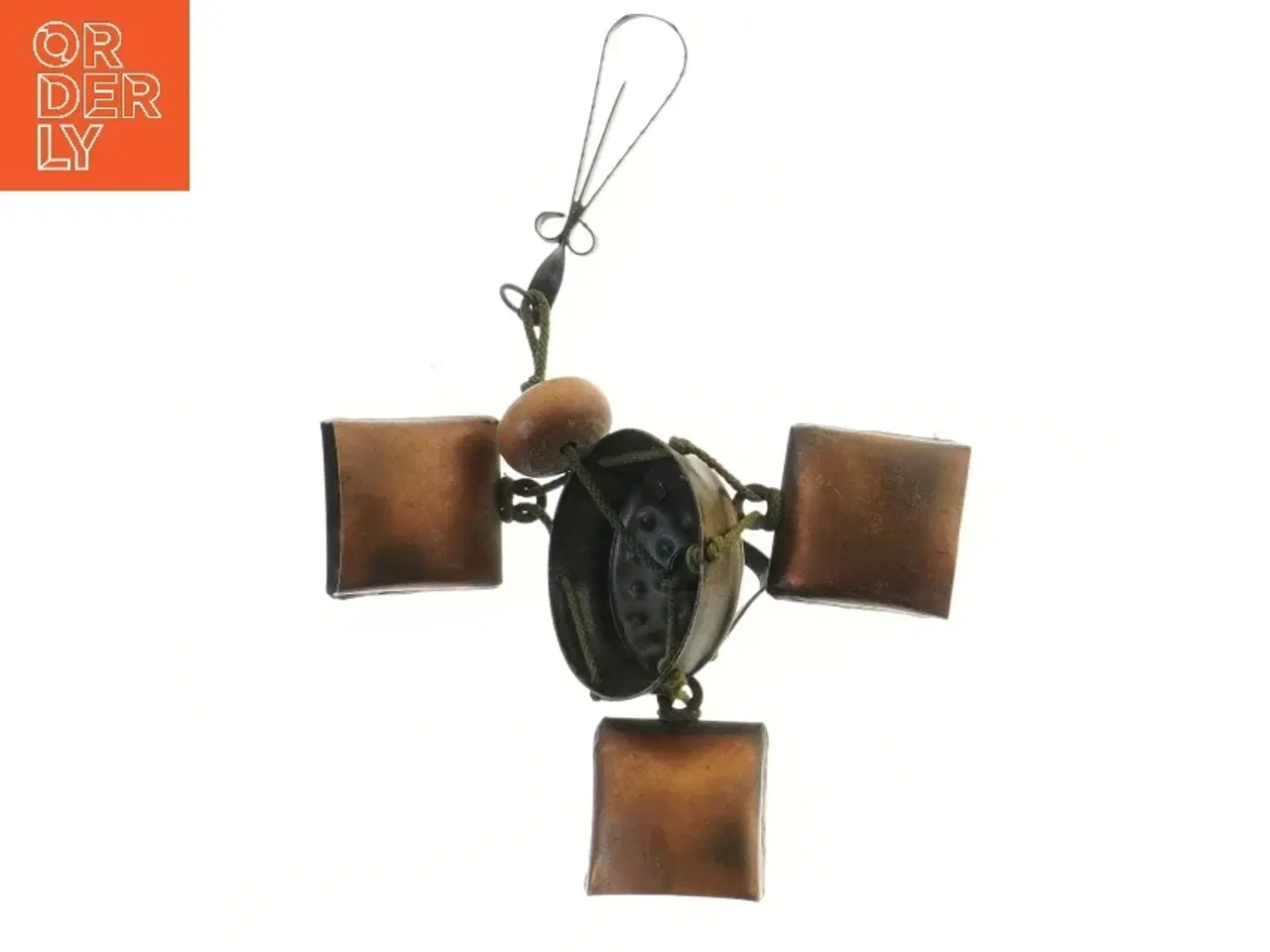 Billede 2 - Traditionelt vindspil med koklokker (str. 33 cm)