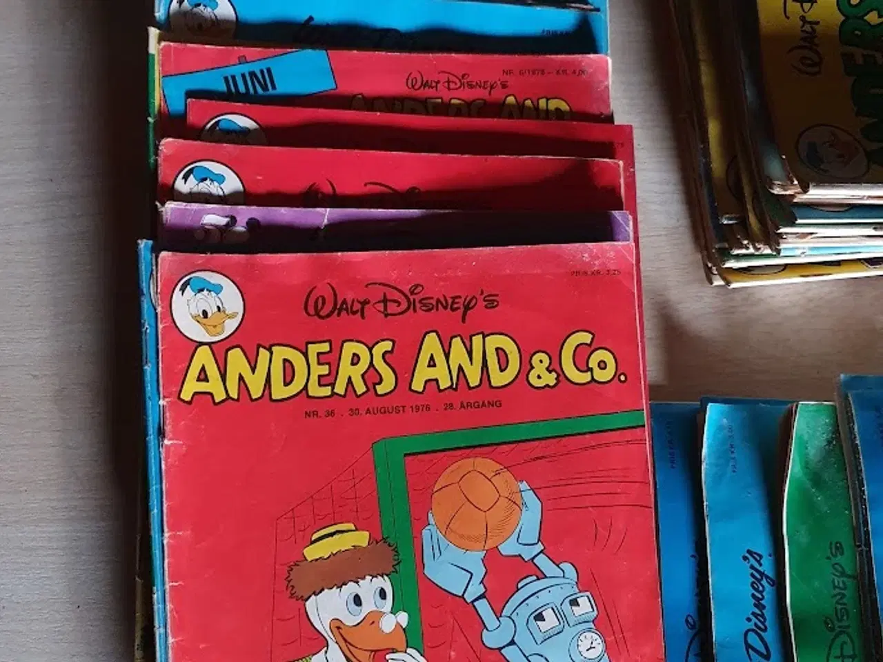 Billede 4 - Anders And blade - assorteret fra 70´erne
