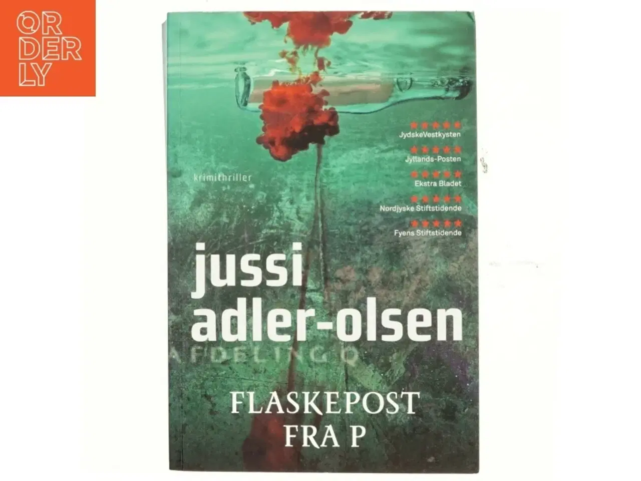 Billede 1 - Flaskepost Fra P af Adler-Olsen, Jussi (Bog)