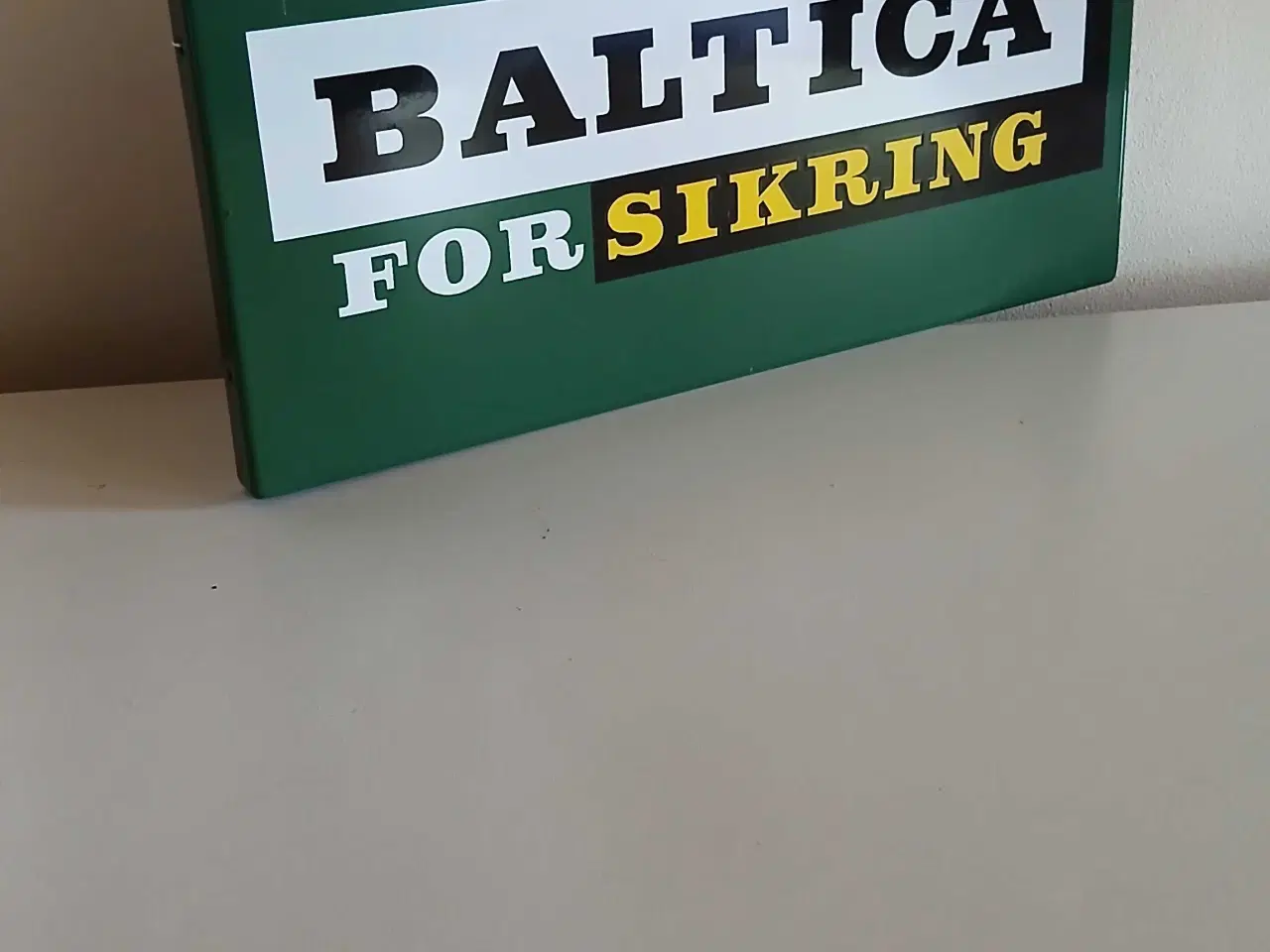 Billede 1 - Emaljeskilt 