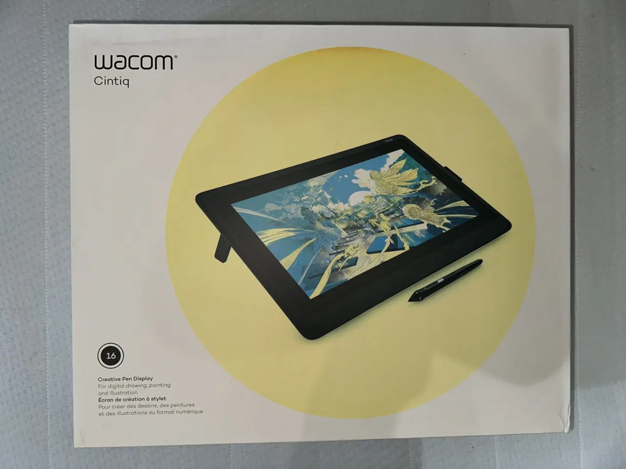 Billede 1 - Wacom Cintiq 16 (DTK1660K0B) - ny/uåbnet