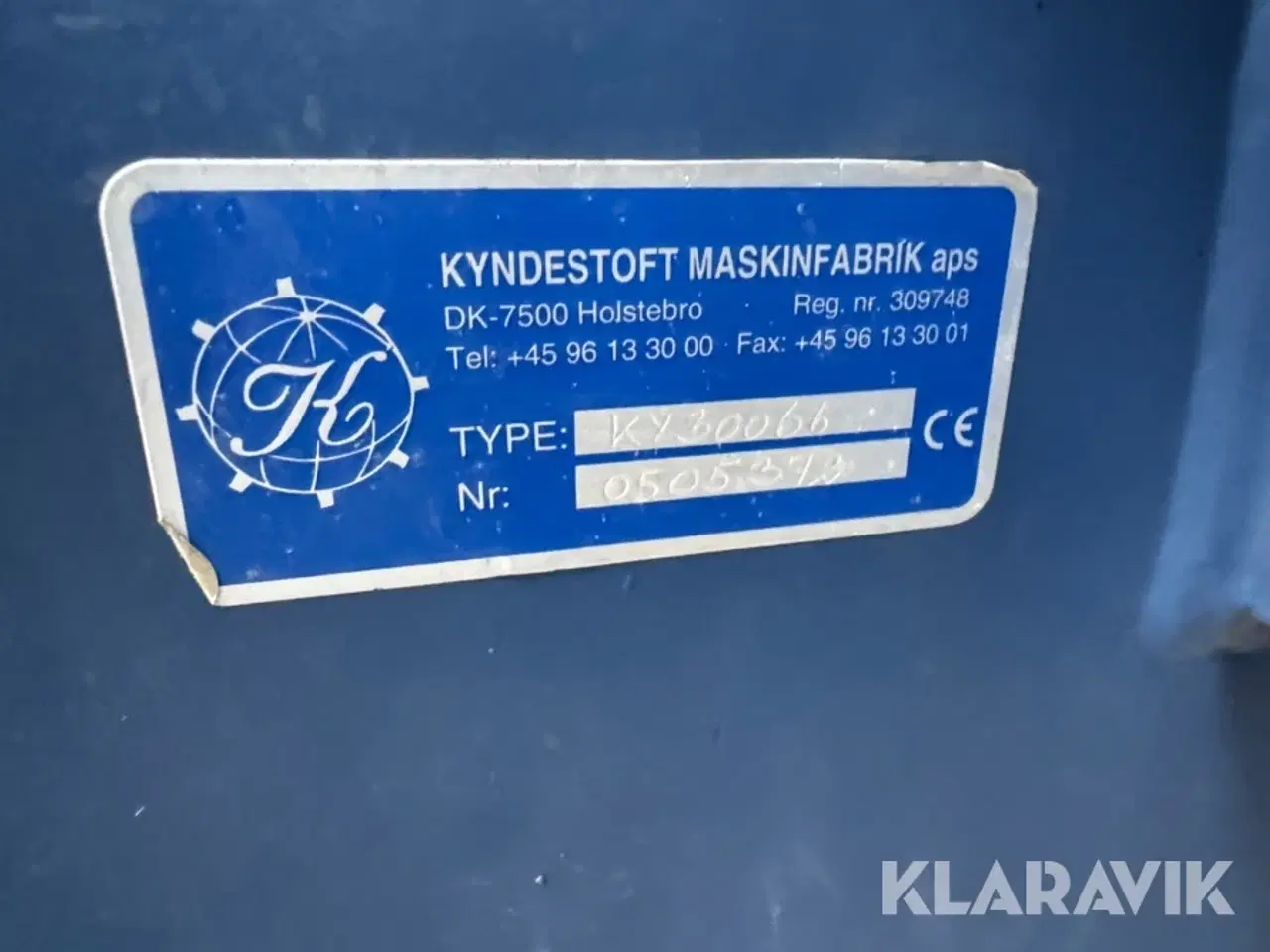 Billede 5 - Marksprøjte Kyndestoft maskinfabrik Uniflyg 7000 ky30066