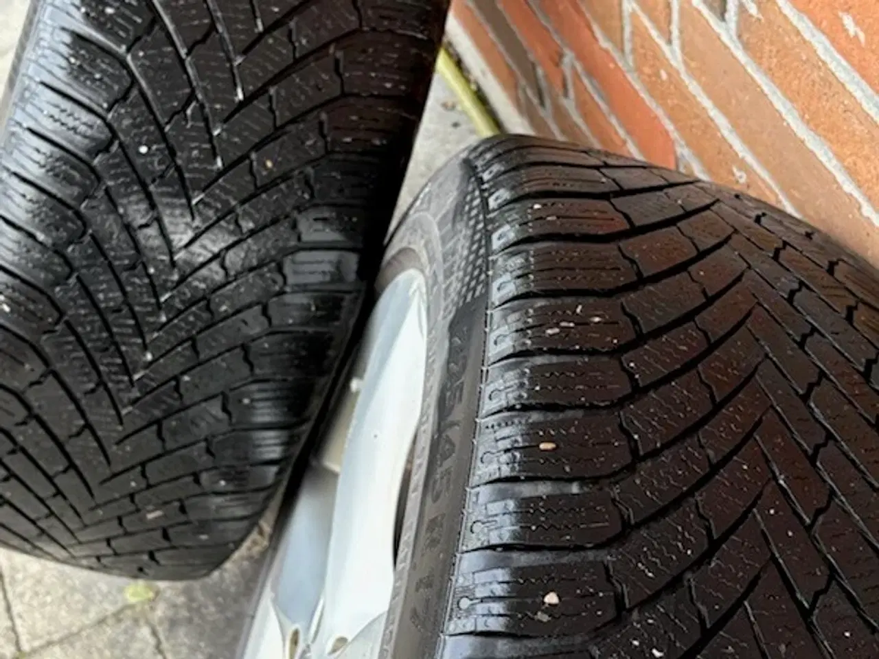 Billede 2 - Vinterdæk med originale Mercedes fælge