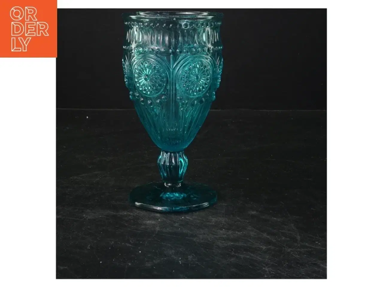 Billede 1 - Glasvase (str. 16x8 cm)