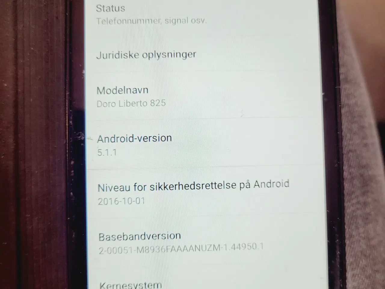 Billede 3 - ⭐️· 📱 Doro Liberto 825 - Brugervenlig Senior 